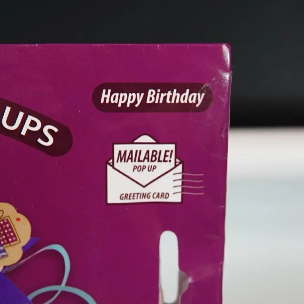 Pop Up Happy Birthday Greeting Card